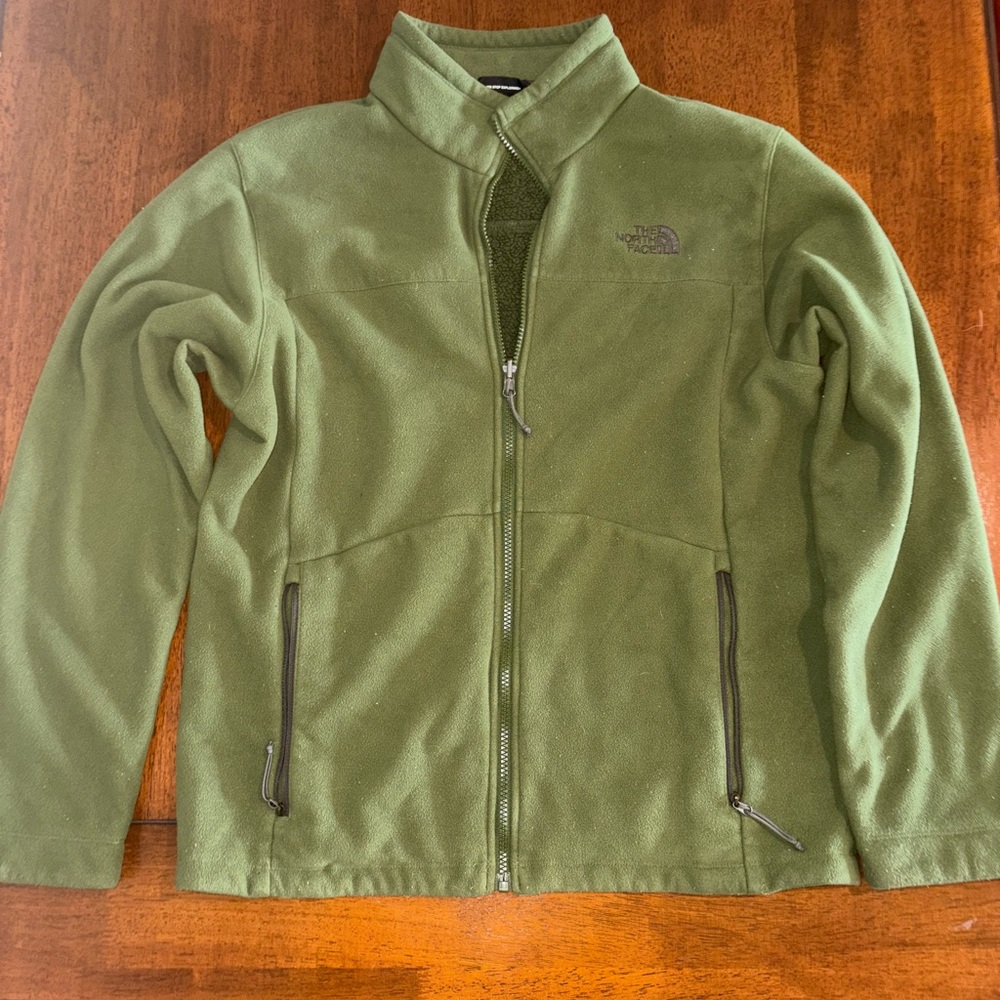 The North Face Green Fleece Jacket